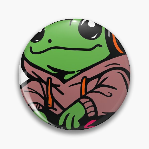 Item preview, Cute Frog DJ With Headphones Cartoon | Funny Gamer Frog Hoodie Style designed and sold by muhammadkhafidh.