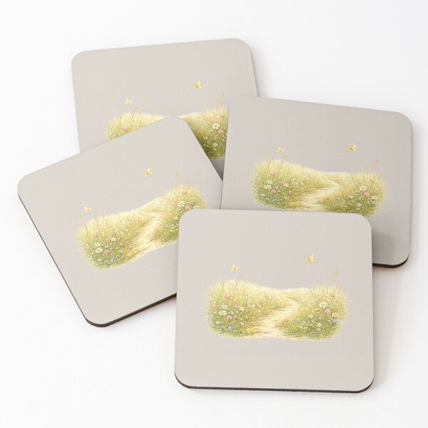 Item preview, Sunlit Meadow Path Wildflower Nature designed and sold by MagicMakerPh⭐⭐⭐⭐⭐.