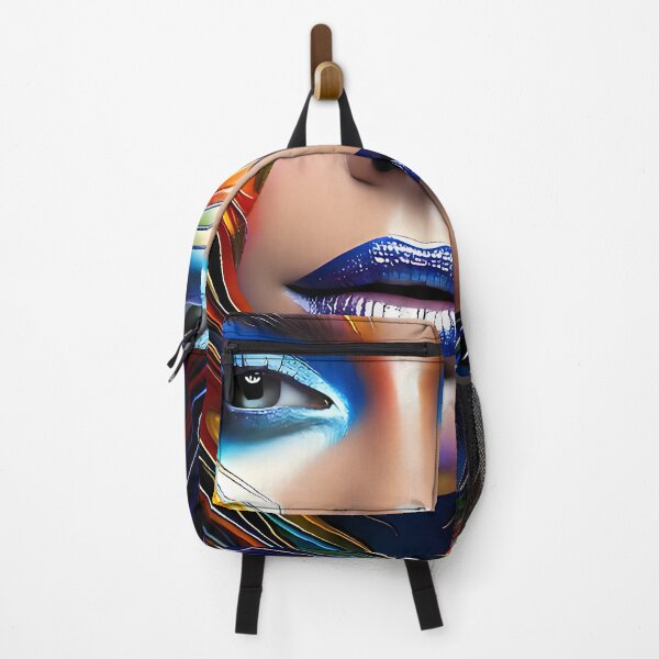 Item preview, Abstract Geometric Fusion Portrait Collection designed and sold by ToxicInkArt.
