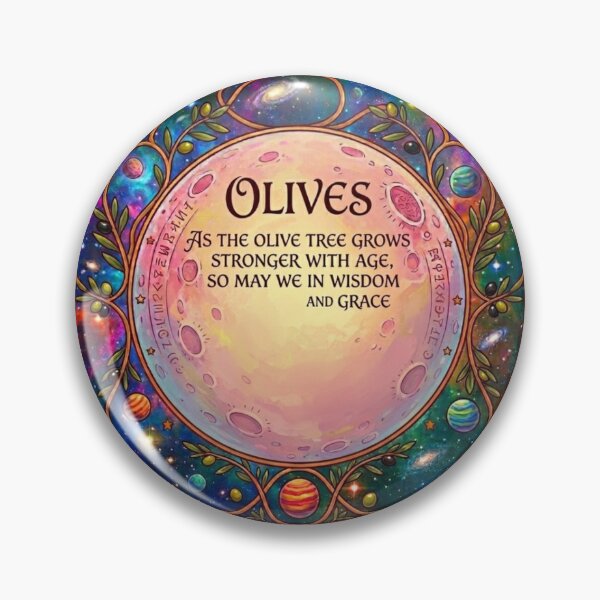 Item preview, Olive Tree Wisdom Inspirational Quote Celestial Moon Art designed and sold by Fatomfatom.