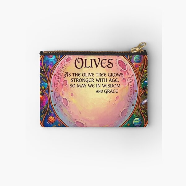 Item preview, Olive Tree Wisdom Inspirational Quote Celestial Moon Art designed and sold by Fatomfatom.