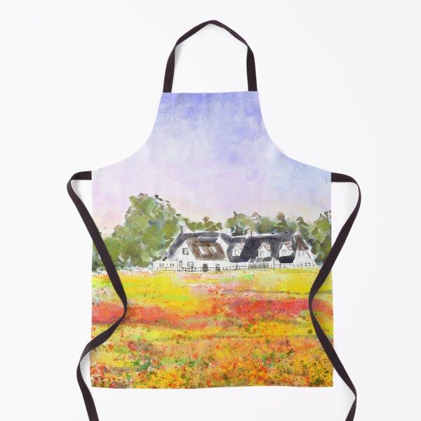 Artikelvorschau, Aquarellmalerei eines englischen Wildblumenfeldes entworfen und verkauft von ColorandColor.