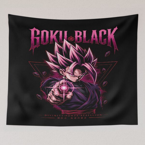 Item preview, Goku Black Super Saiyan Rose - Divinity Power Rebellion -DBS Aesthetic Design designed and sold by Trinidesigns123.