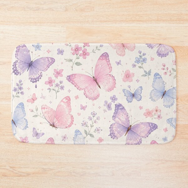 Item preview, Elegant Pastel Butterflies and Flowers designed and sold by 0606PM.