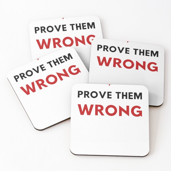 Item preview, Prove Them Wrong - Motivational Fitness Design designed and sold by DomKo10.