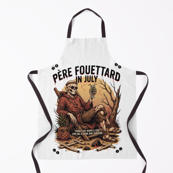 Item preview, Père Fouettard In July – Dark Christmas Folklore Skeleton Horror Funny Beach Shirt V1 designed and sold by DarylWelsh2024.