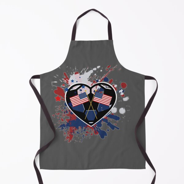 Item preview, USA Flags Soccer Heart designed and sold by artbyomega.