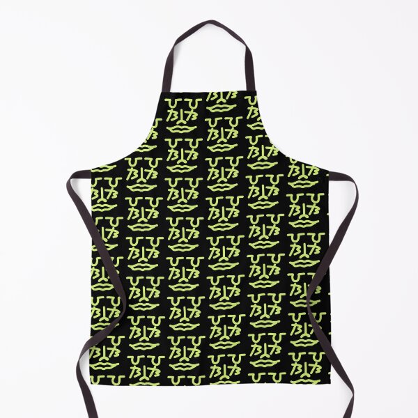 Item preview, Lime Green Abstract Doodle Face – Playful Minimalist Character designed and sold by felipemaldonadoart.