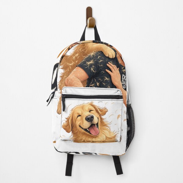 Item preview, Dog Hair Don't Care Golden Retriever Dog Dad Funny T-Shirt designed and sold by Ashley critters.