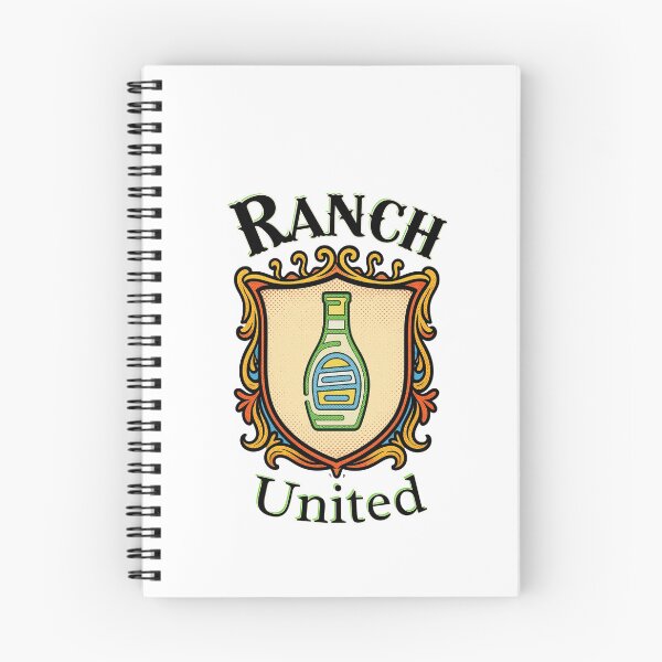 Aperçu de l'œuvre Sauce Ranch humoristique | Écusson rétro du Ranch United Football Club créée et vendue par SunandShade.