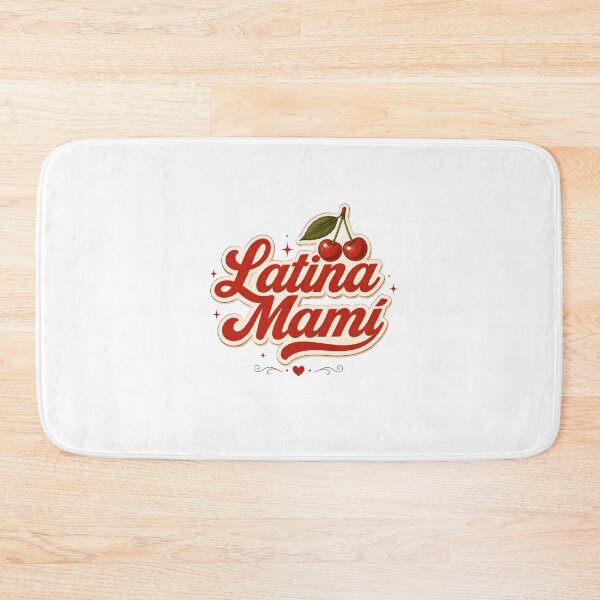 Item preview, Latina Mami Retro Cherry Typography Design designed and sold by AveniaOficial.