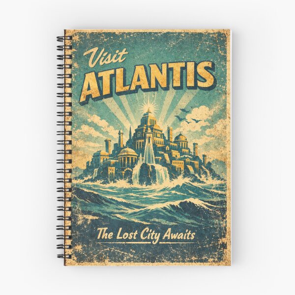 Item preview, Visit Atlantis designed and sold by Misterplankton.