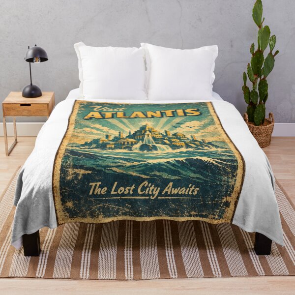 Item preview, Visit Atlantis designed and sold by Misterplankton.