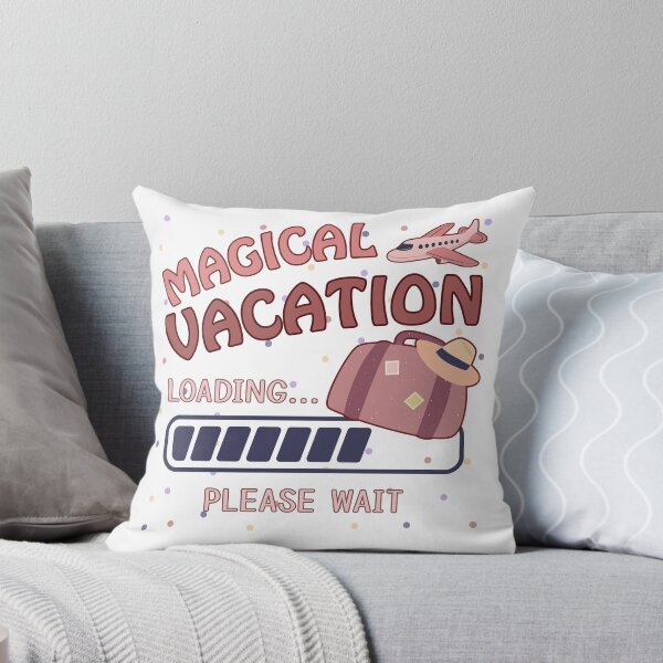 Item preview, Magical Vacation Loading Please Wait Funny Family Trip Countdown Shirt designed and sold by LAJdesigns.