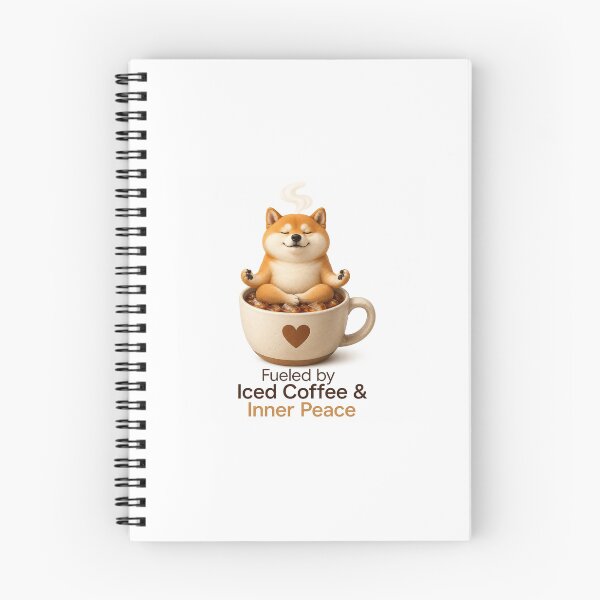 Item preview, Cute Meditating Shiba Inu Coffee Single Sticker - Kawaii Dog Lover Fitness Meme Decal designed and sold by SlapHappyArt.