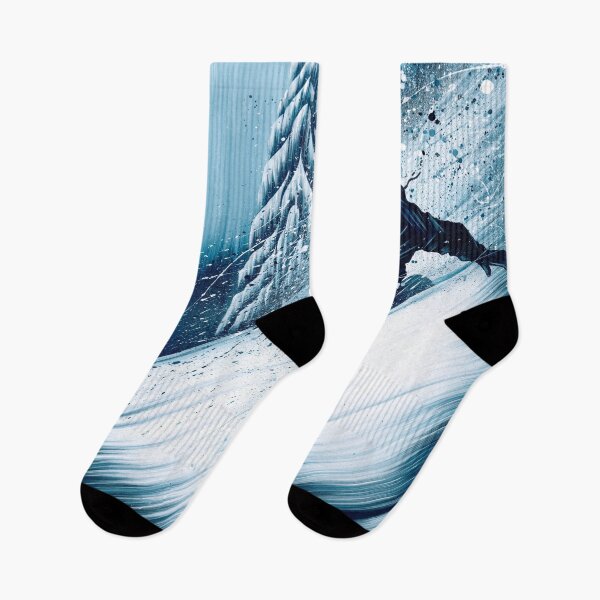Item preview, Forever Dreaming Of (Version 2) | Alpine Winter Wall Art | Snowboard Art Print by Shred Art designed and sold by Shred Art Studio.