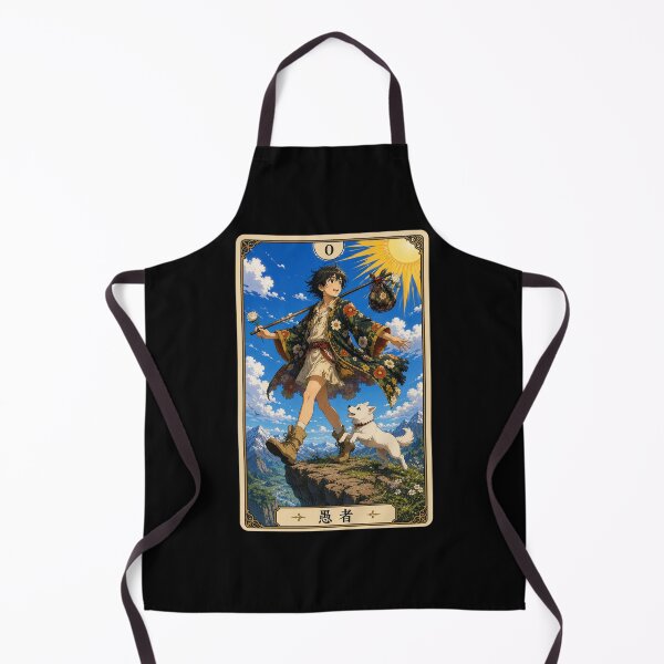 Item preview, Tarot card the Fool (愚者) in anime style designed and sold by ProjecTees.