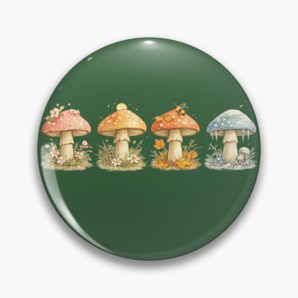 Item preview, Four Seasons Mushroom Cottagecore  designed and sold by MagicMakerPh⭐⭐⭐⭐⭐.