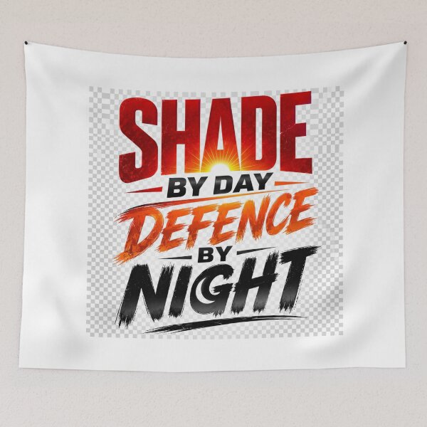 Item preview, Shade By Day Defence By Night Faith designed and sold by JARCollection.