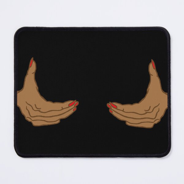 Item preview, Two Black Female Hands Holding Chest designed and sold by CDPrintsDesigns.