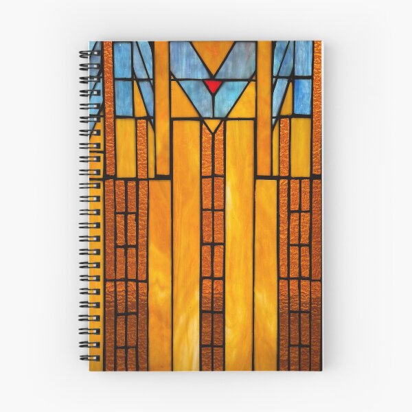 Item preview, Stained Glass Prairie Frank Loyd  Wright style  designed and sold by BlueLineLAX.