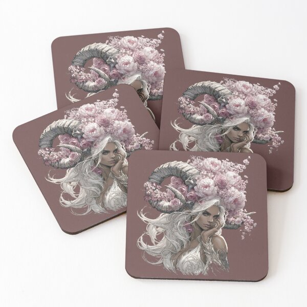 Item preview, Blush Blossom Queen | Floral Fantasy Portrait designed and sold by MythicMood.