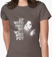 Up with this Women's Fitted T-Shirt