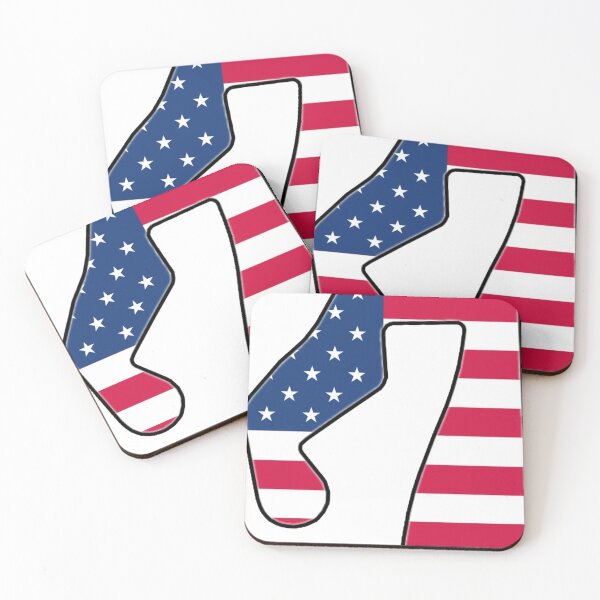 Item preview, Road America circuit with the national flag designed and sold by p-Phictures4.