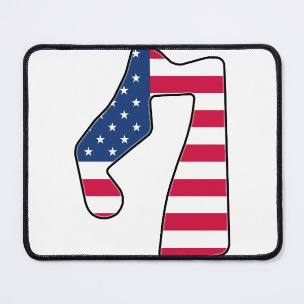 Item preview, Road America circuit with the national flag designed and sold by p-Phictures4.