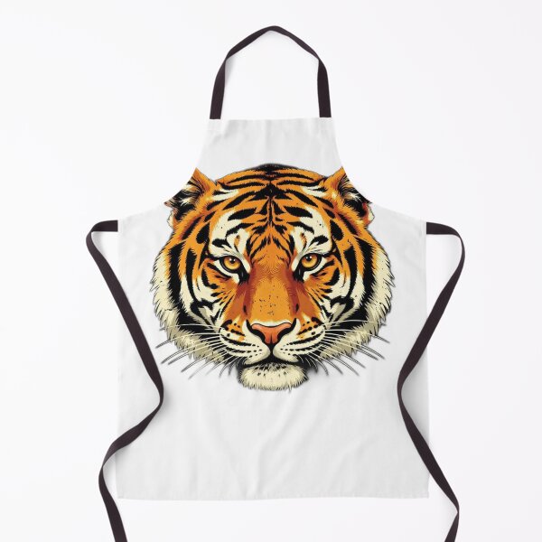 Item preview, Majestic Bengal Tiger Face Illustration Wildlife Art designed and sold by Sima Designs.