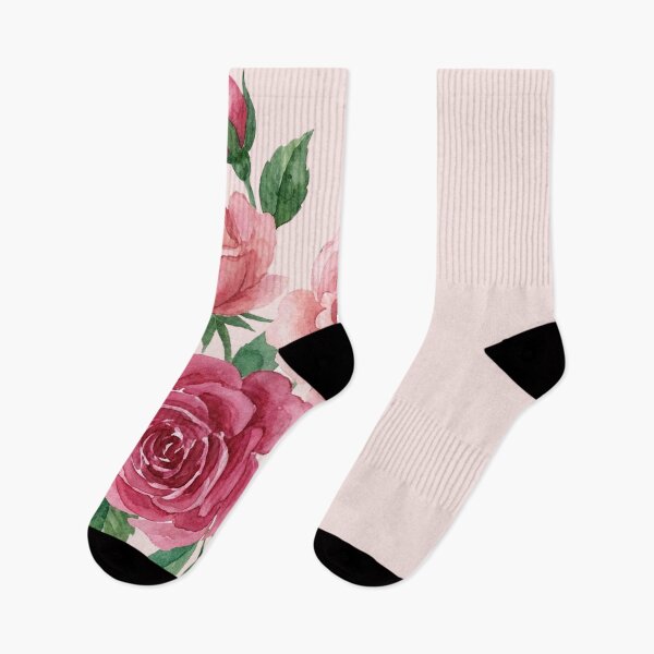 Item preview, Romantic Dusty Rose and Pink Floral Illustration designed and sold by wissal.studio.