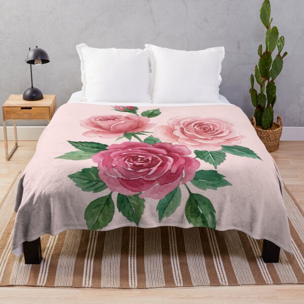 Item preview, Romantic Dusty Rose and Pink Floral Illustration designed and sold by wissal.studio.
