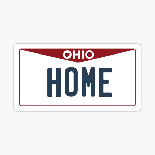 Item preview, Ohio License Plate Home designed and sold by theMarketplace.