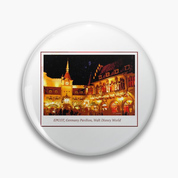 Item preview, EPCOT, World Showcase, Germany Pavilion at Night, Walt Disney World, Florida designed and sold by AMacGPhilly.