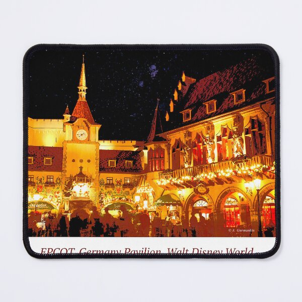 Item preview, EPCOT, World Showcase, Germany Pavilion at Night, Walt Disney World, Florida designed and sold by AMacGPhilly.