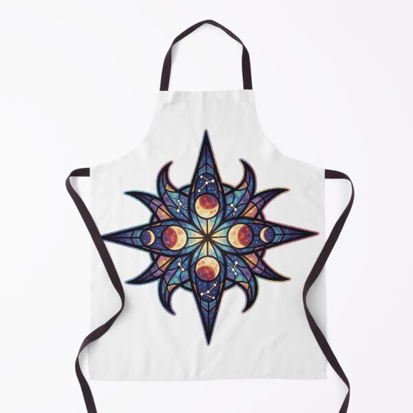 Item preview, Stained Glass Star Sticker | Celestial Window Art designed and sold by AillustriaAK.
