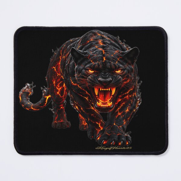 Item preview, Cosmic Panther Guardian – Dark Energy Spirit Animal Art designed and sold by KingofHearts25.