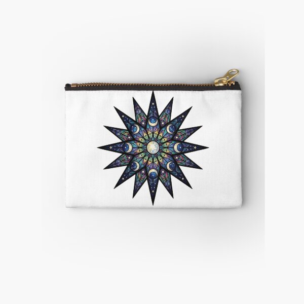 Item preview, Stained Glass Star Sticker | Celestial Window Art designed and sold by AillustriaAK.