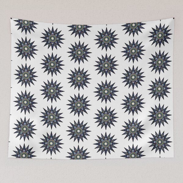 Item preview, Stained Glass Star Sticker | Celestial Window Art designed and sold by AillustriaAK.