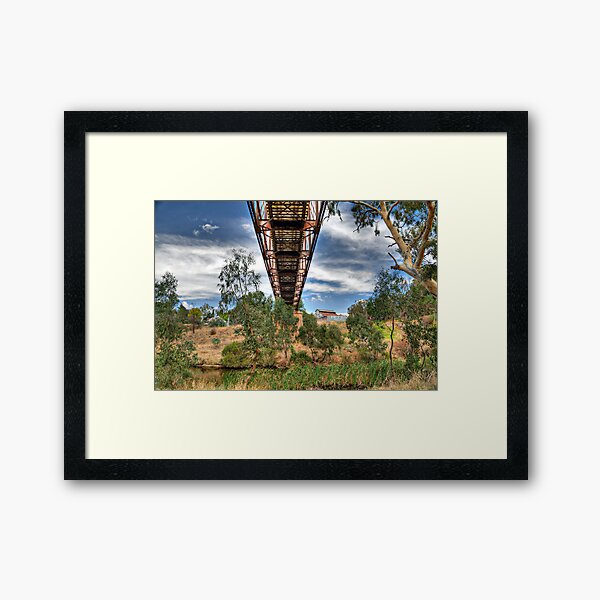 Under the Bridge Framed Art Print