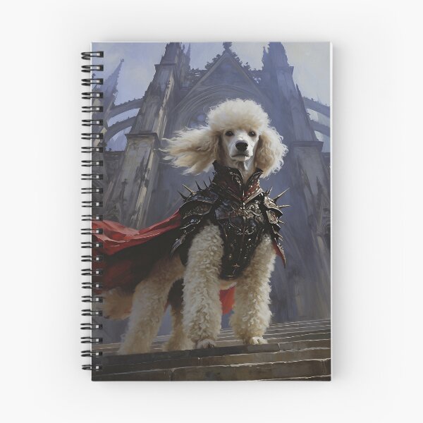 Item preview, Majestic Poodle Knight Gothic Fantasy Portrait designed and sold by cr6zym1nd.