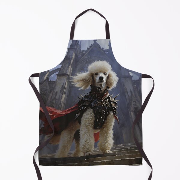 Item preview, Majestic Poodle Knight Gothic Fantasy Portrait designed and sold by cr6zym1nd.