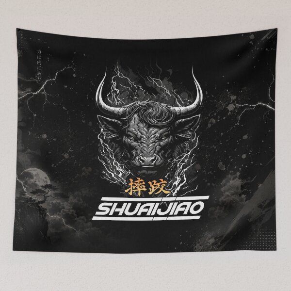 Item preview, Shuaijiao Chinese Wrestling Thunder of the Iron Bull designed and sold by Fei Long Design Hub.