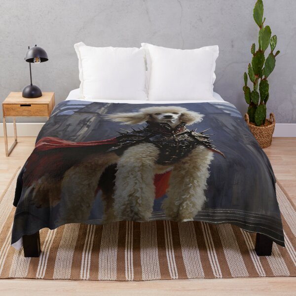 Item preview, Majestic Poodle Knight Gothic Fantasy Portrait designed and sold by cr6zym1nd.