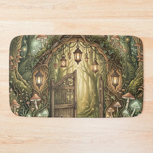 Item preview,  Magical Forest Gate designed and sold by ASTRAL ART LAB.