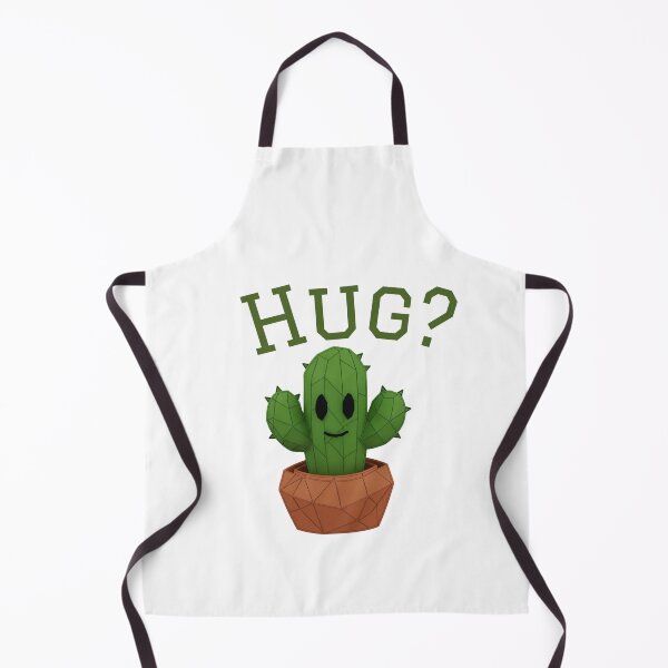 Item preview, Cute Low Poly Cactus Hug Pun Cartoon designed and sold by Inka Moon Design.