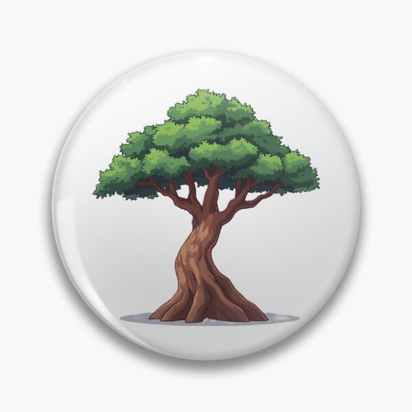 Item preview, Majestic Tree Illustration Sticker | Nature Lover Botanical Tree Art designed and sold by dreamz-world.