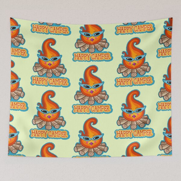 Item preview, Happy Glamper Camper designed and sold by MsBrillMakes.