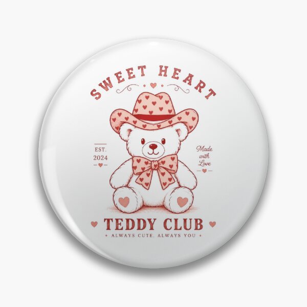 Item preview, Sweet Heart Teddy Club designed and sold by AveniaOficial.
