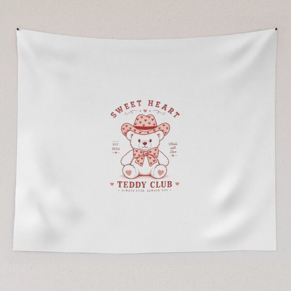 Item preview, Sweet Heart Teddy Club designed and sold by AveniaOficial.